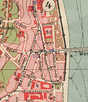 Térképrészlet 1925-ből