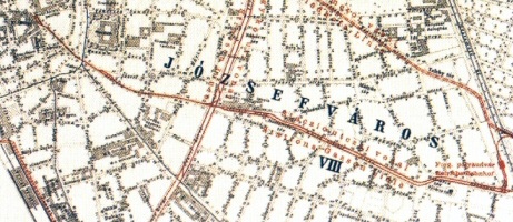 Egy 1890 körüli térkép a vonalról