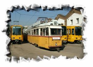 The trams of Budapest!